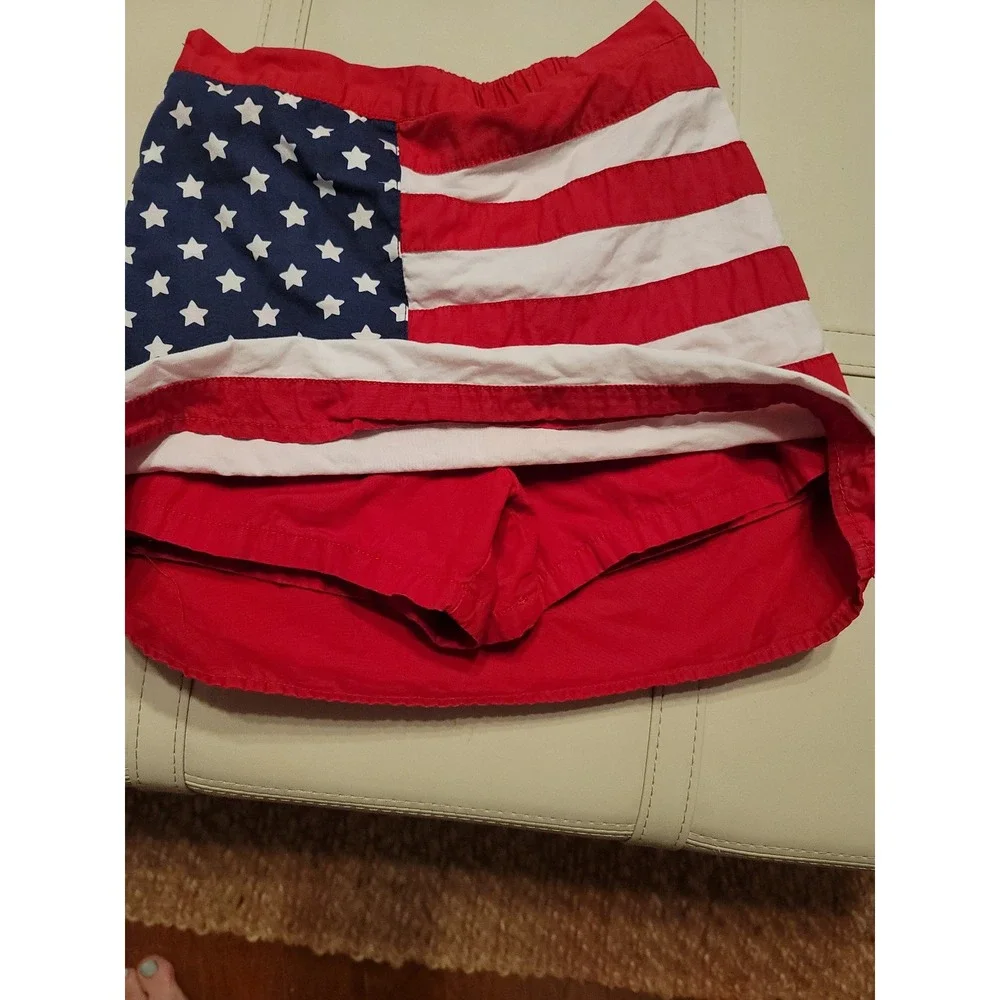 Gymboree‎ Flag Skort girls size 9
